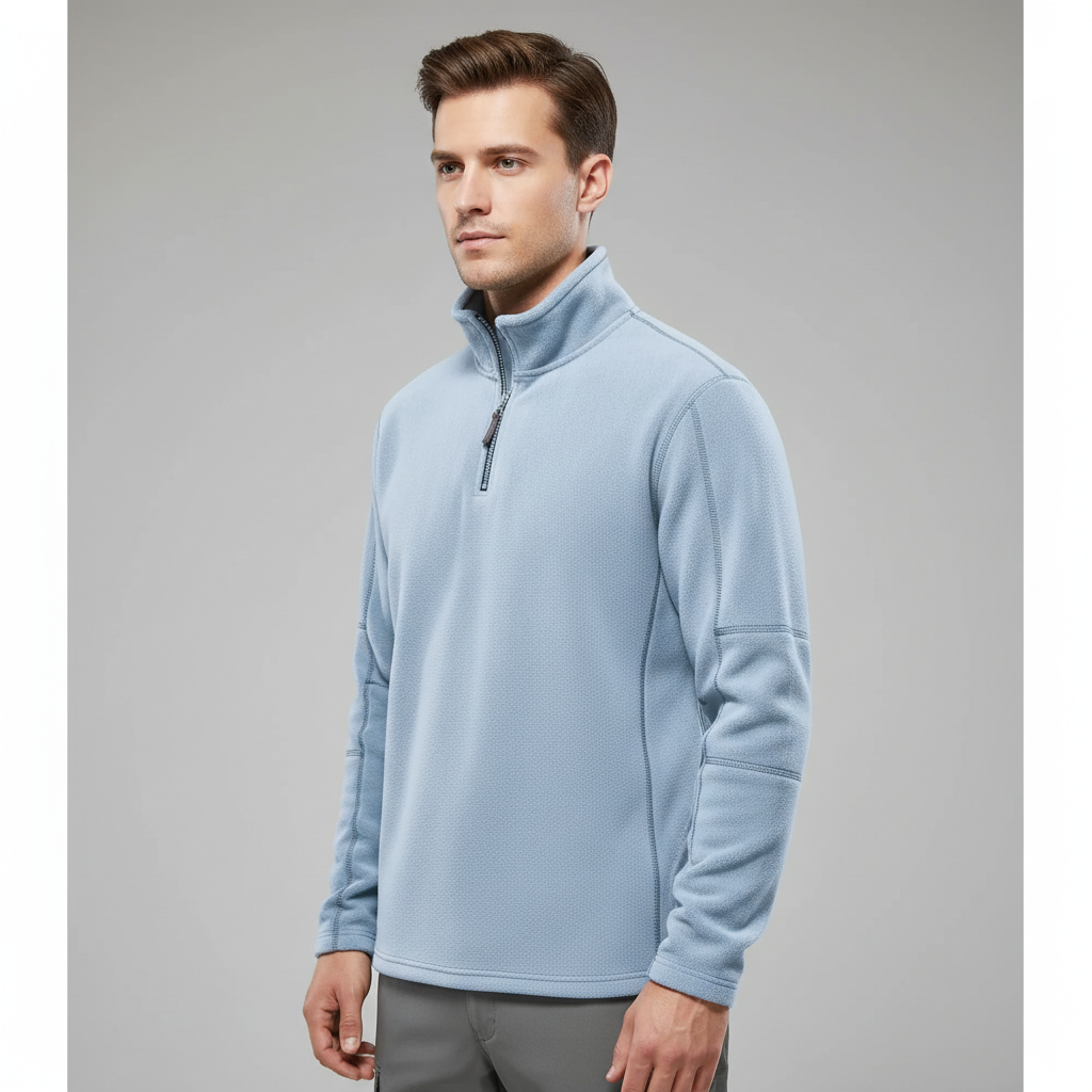 Pull Polaire Zippé Homme - Sébastien