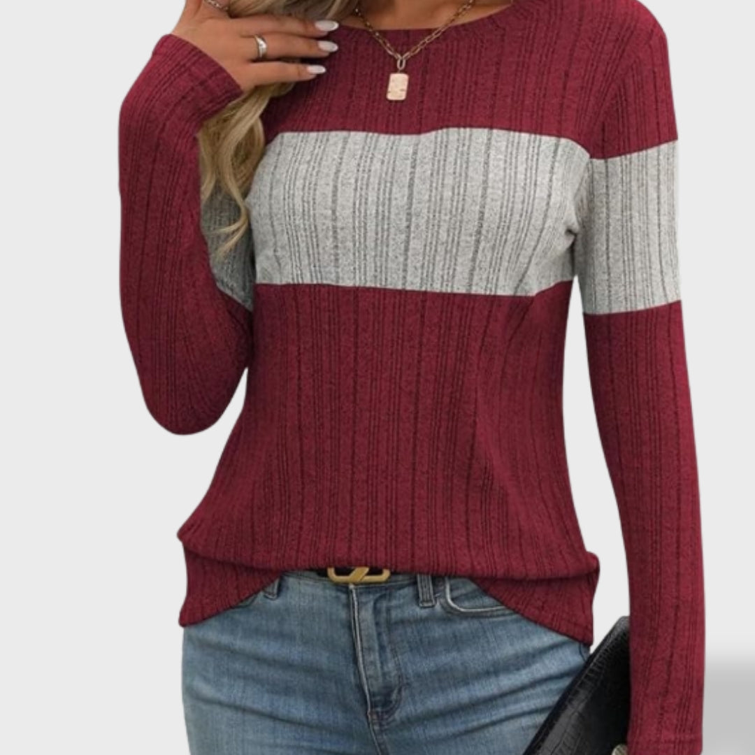 Pull Décontracté en Maille pour Femme Jade