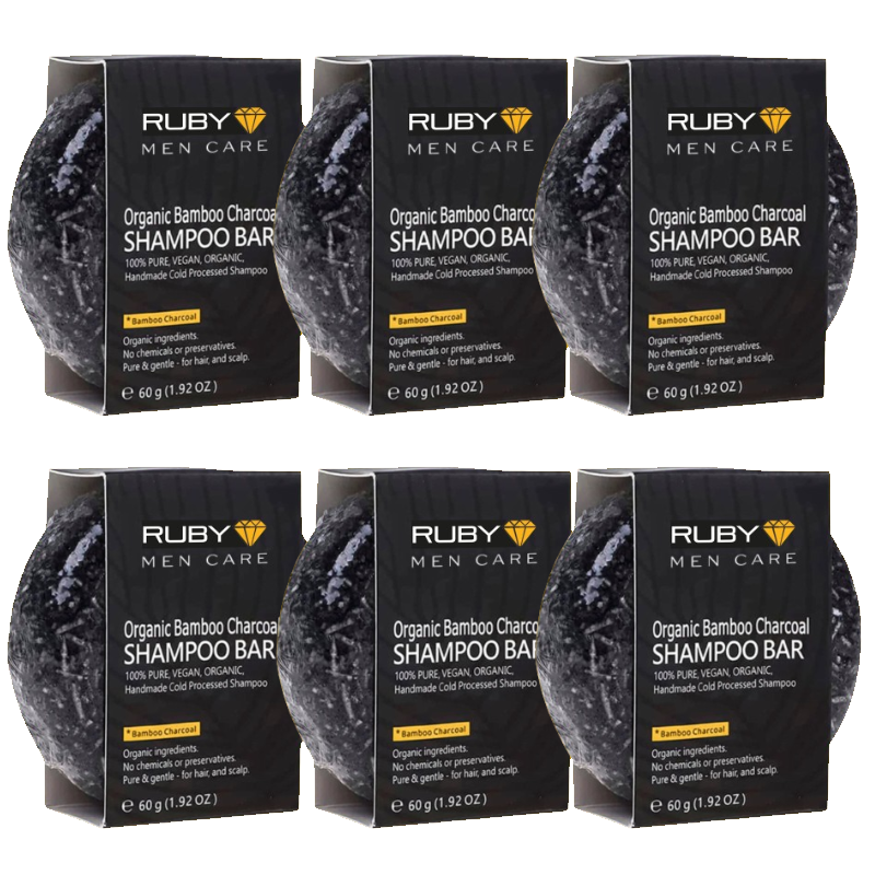 Shampooing Solide au Charbon de Bambou – Ruby
