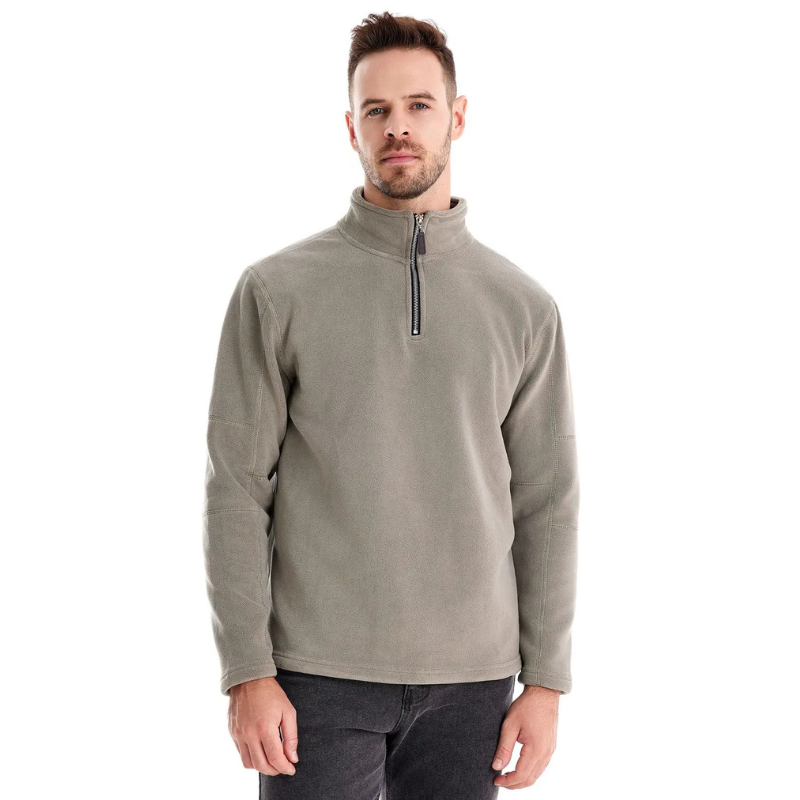 Pull Polaire Zippé Homme - Sébastien