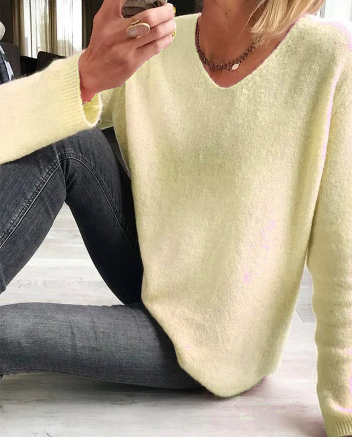 Pull Tricoté Chic pour Femme Ella