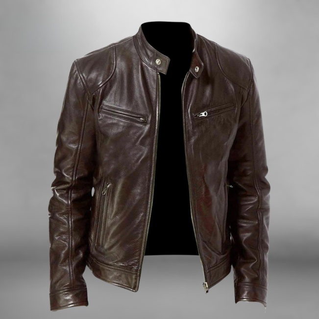 Veste en Cuir pour Homme Adrian