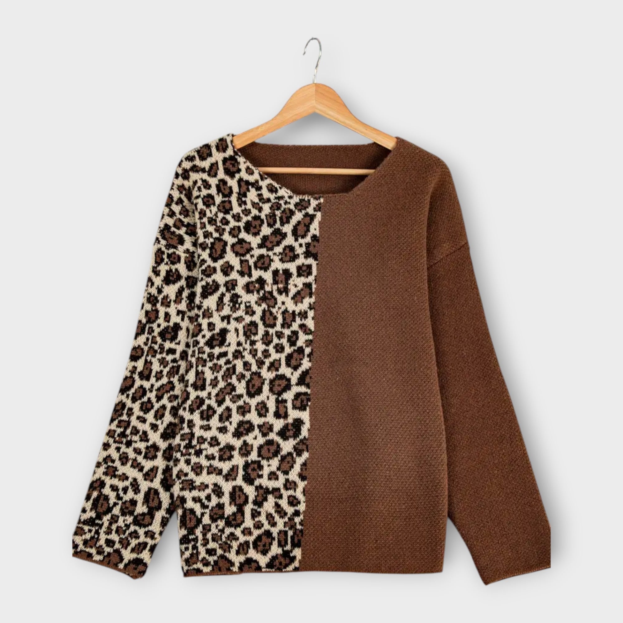 Pull Léopard Chic pour Femme Isabella