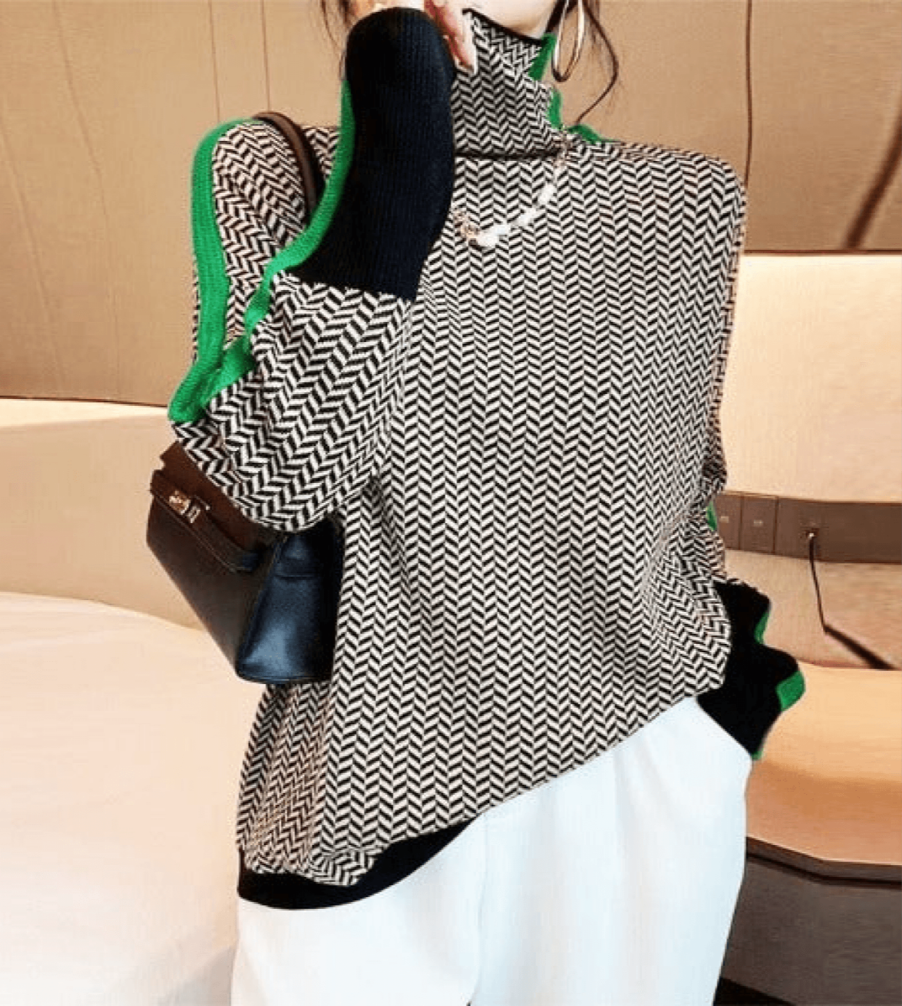 Long Pull Rayé pour Femme Lorena