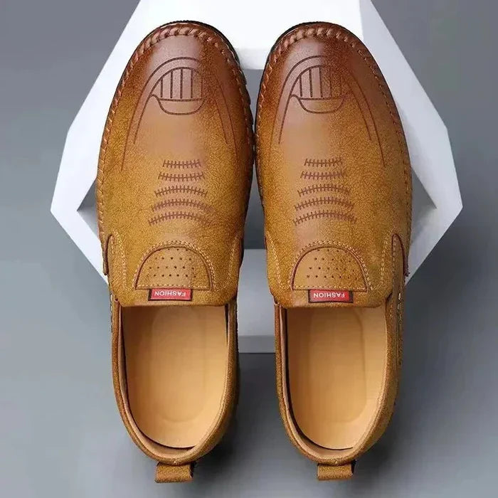 Mocassins à enfiler en cuir pour hommes - Richard