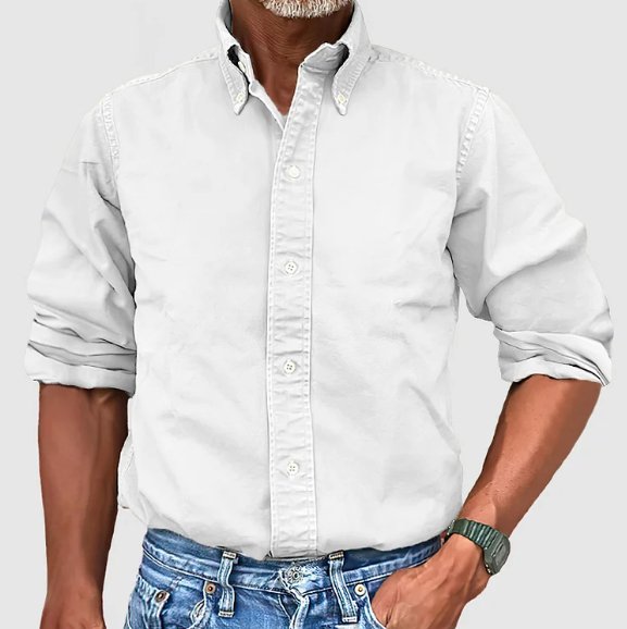 Chemise Homme Casual Manches Longues - Classic Denim