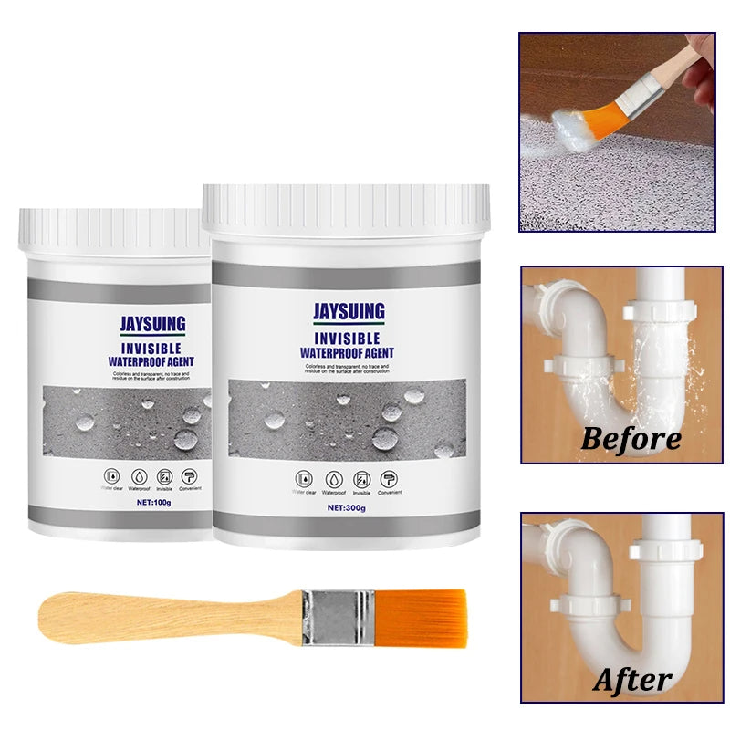 Scellant Anti-Fuites et Infiltrations + Pinceau Offert