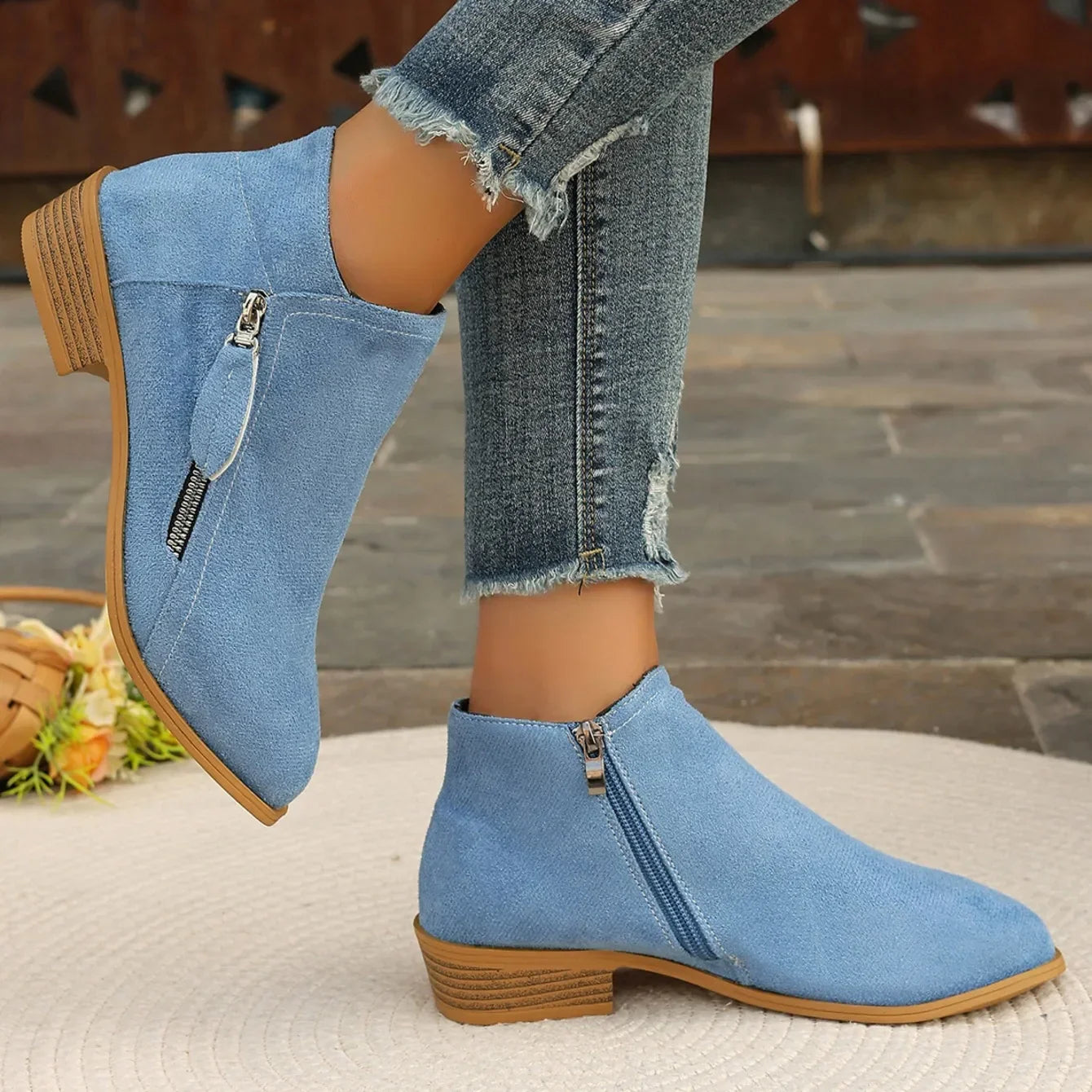 Bottines Courtes Femme - Élégant