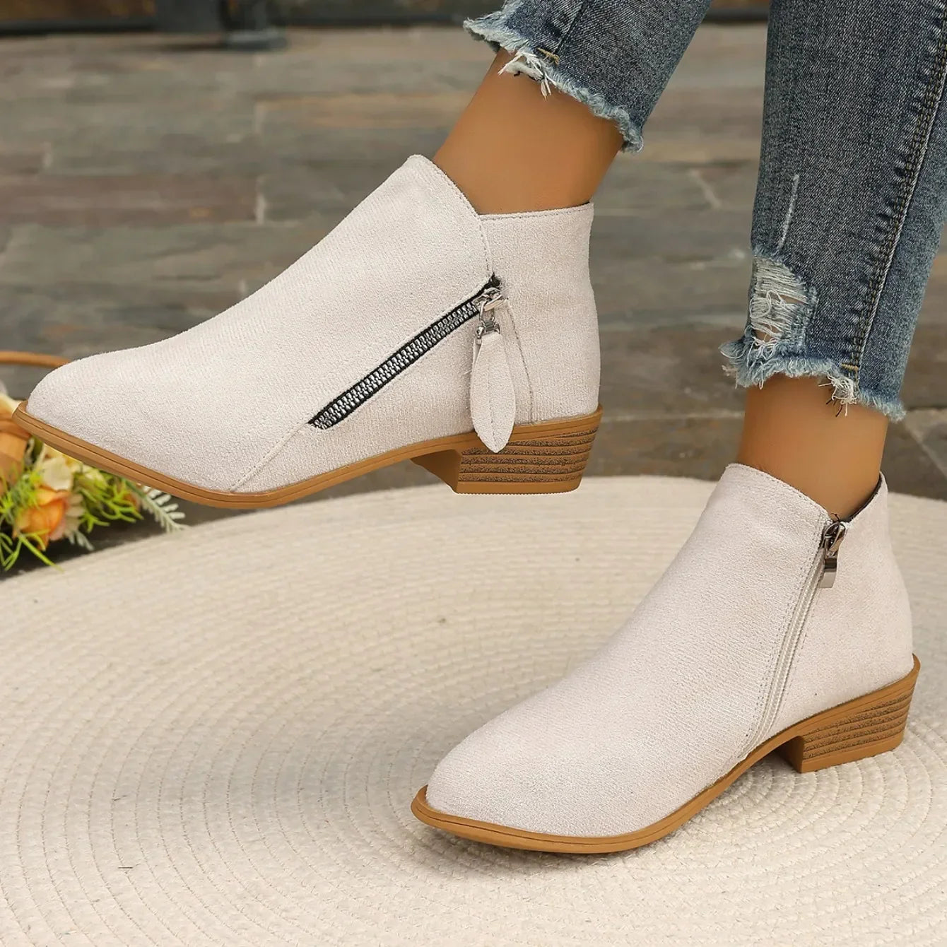 Bottines Courtes Femme - Élégant