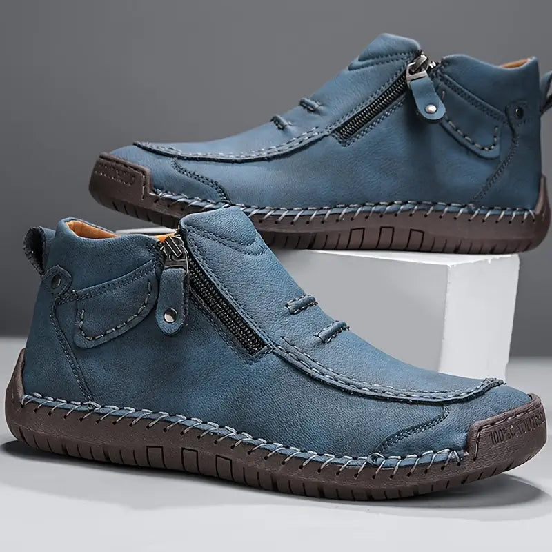 Davos | Bottes en Cuir Fabriquées à la Main – Confort & Durabilité