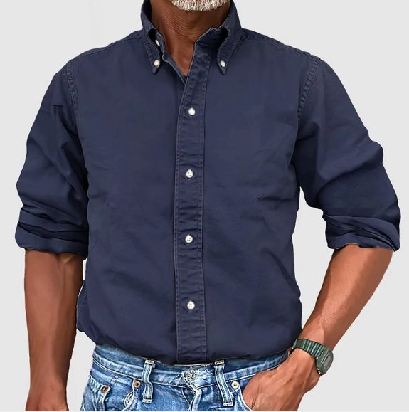 Chemise Homme Casual Manches Longues - Classic Denim