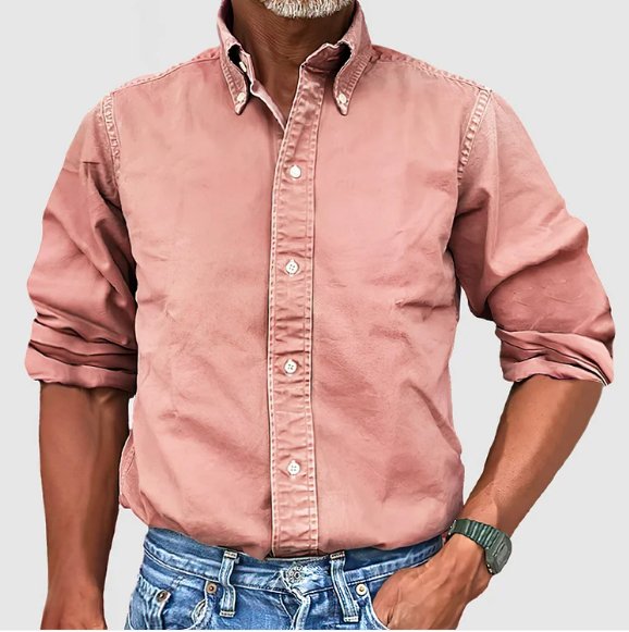 Chemise Homme Casual Manches Longues - Classic Denim