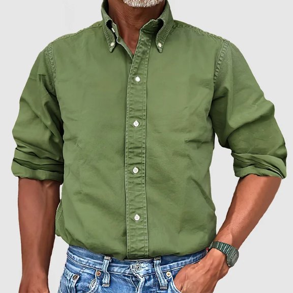 Chemise Homme Casual Manches Longues - Classic Denim