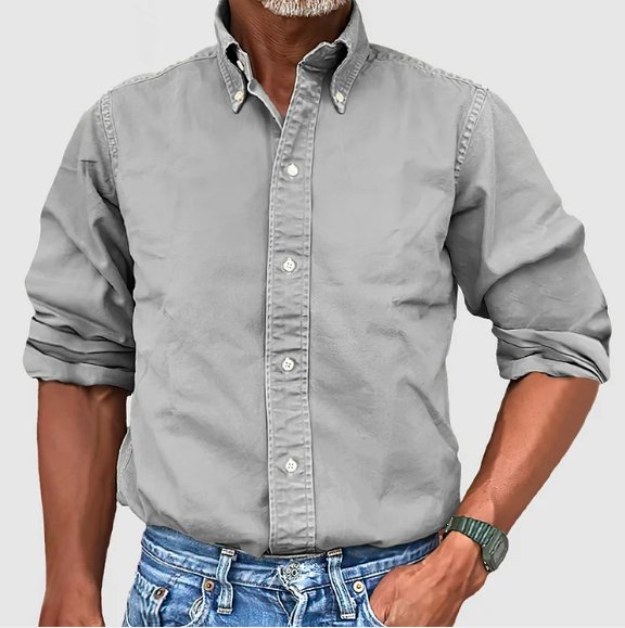 Chemise Homme Casual Manches Longues - Classic Denim